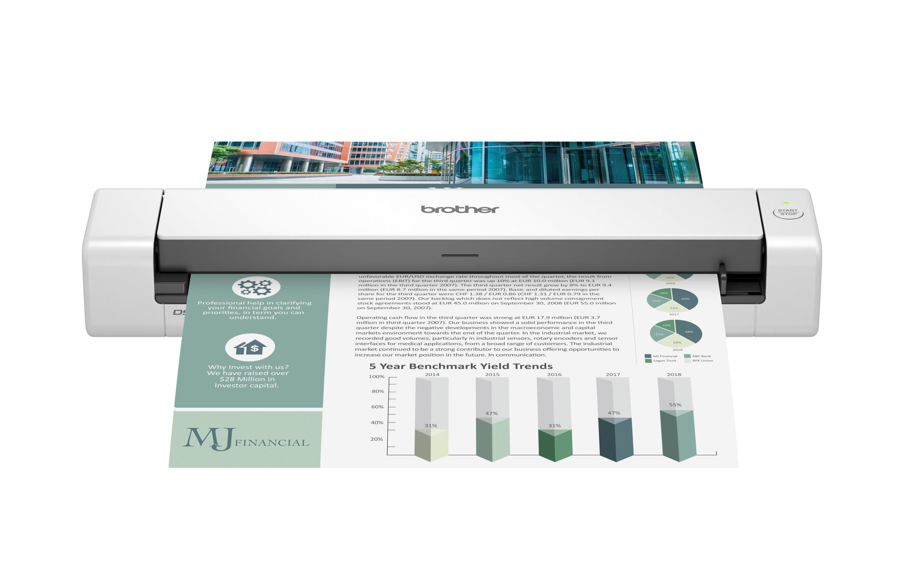 Brother Mobiler Dokumentenscanner DS-740D