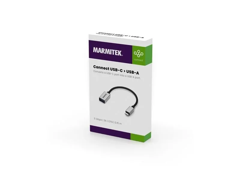Marmitek Adapter Connect USB-C > USB-A Marmitek Adapter Connect USB-C > USB-A
