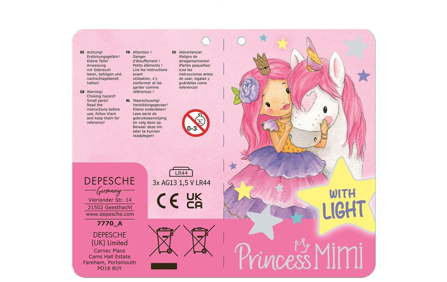 Depesche Zauberstab Ylvi und die Minimoomis Pink