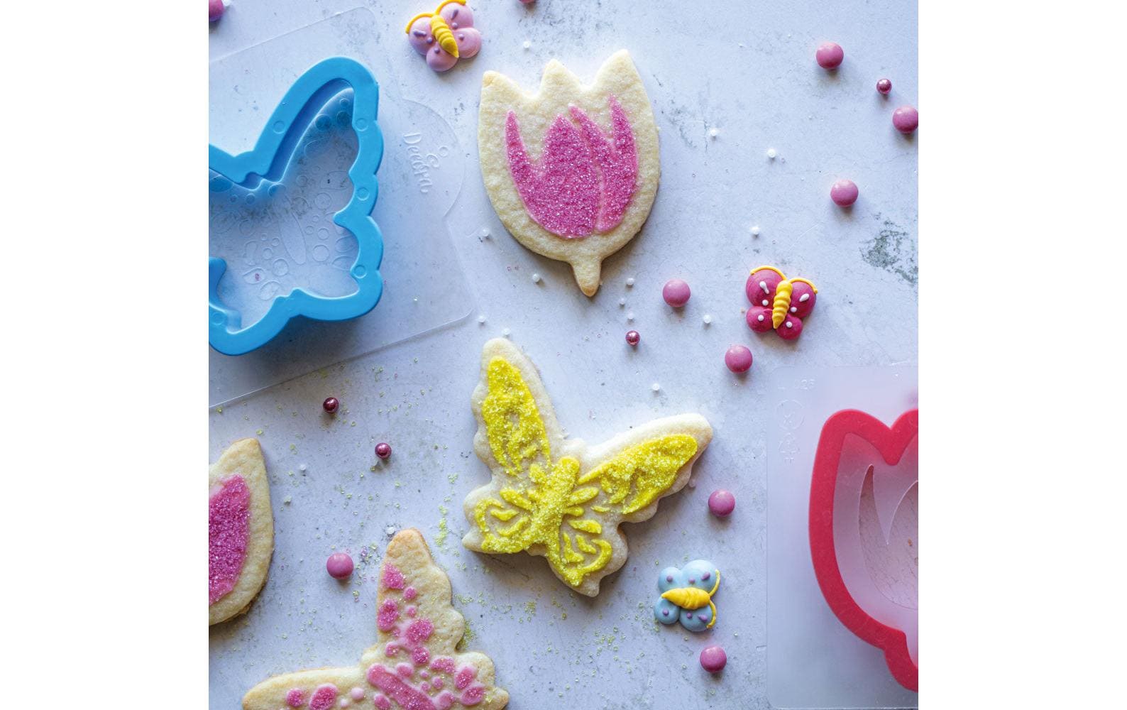 Decora Guetzli-Ausstecher It's Spring Set 4-teilig