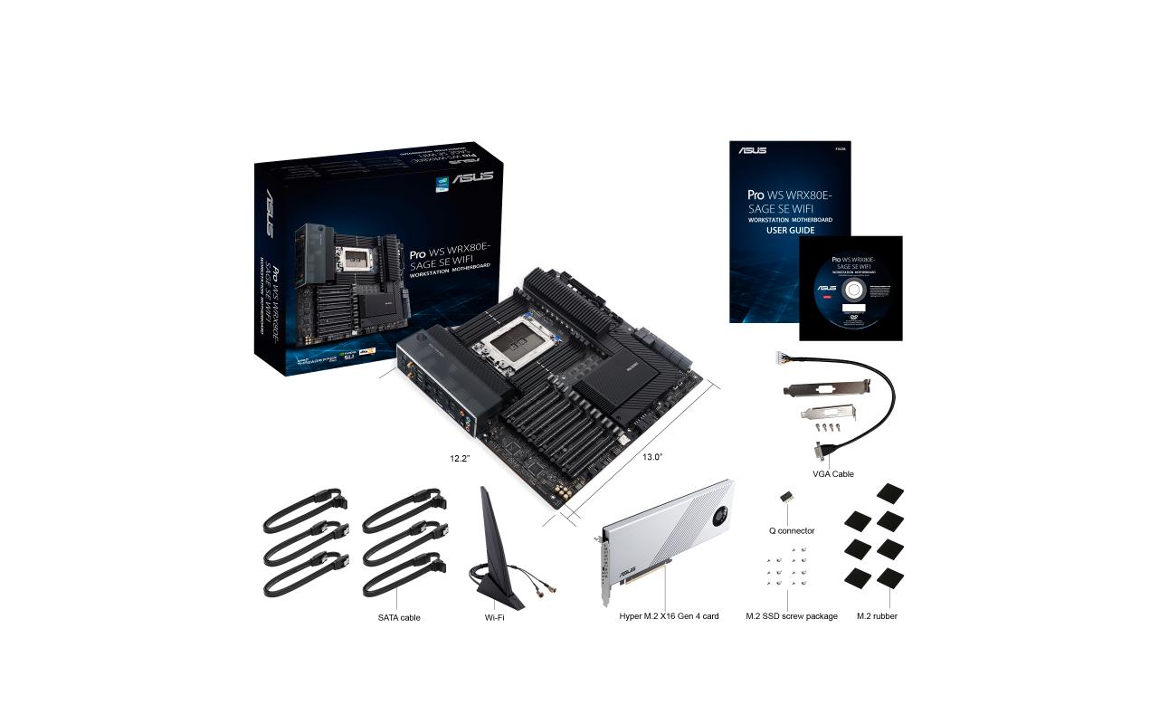 ASUS Mainboard Pro WS WRX80E-SAGE SE WIFI