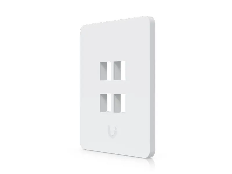 Ubiquiti Vertikal Paintable Keystone Wall Plate 4-Port, 4er-Pack Ubiquiti Vertikal Paintable Keystone Wall Plate 4-Port, 4er-Pack