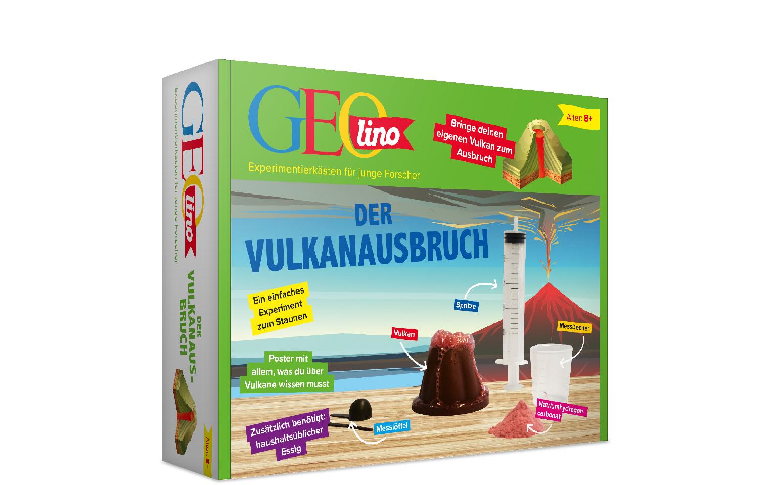 Franzis Experimentierkasten GEOlino – Der Vulkanausbruch Franzis Experimentierkasten GEOlino – Der Vulkanausbruch