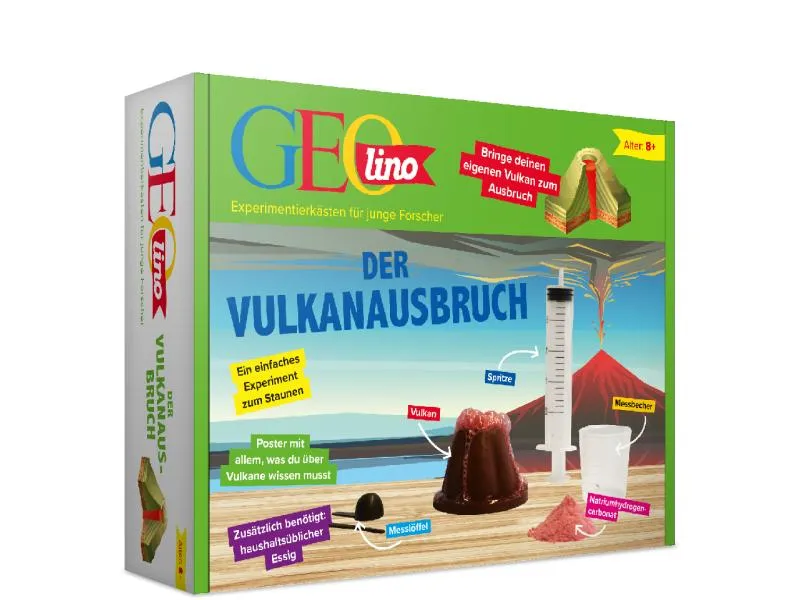 Franzis Experimentierkasten GEOlino – Der Vulkanausbruch Franzis Experimentierkasten GEOlino – Der Vulkanausbruch