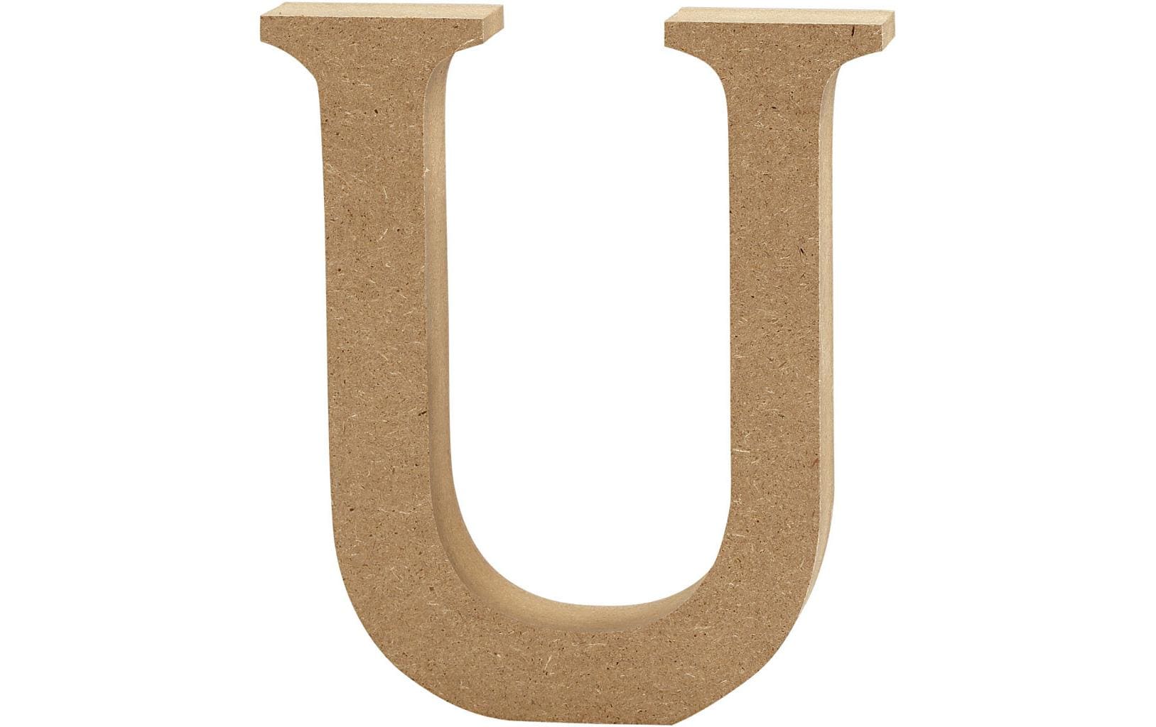 Creativ Company Holzbuchstabe U 1 Stück