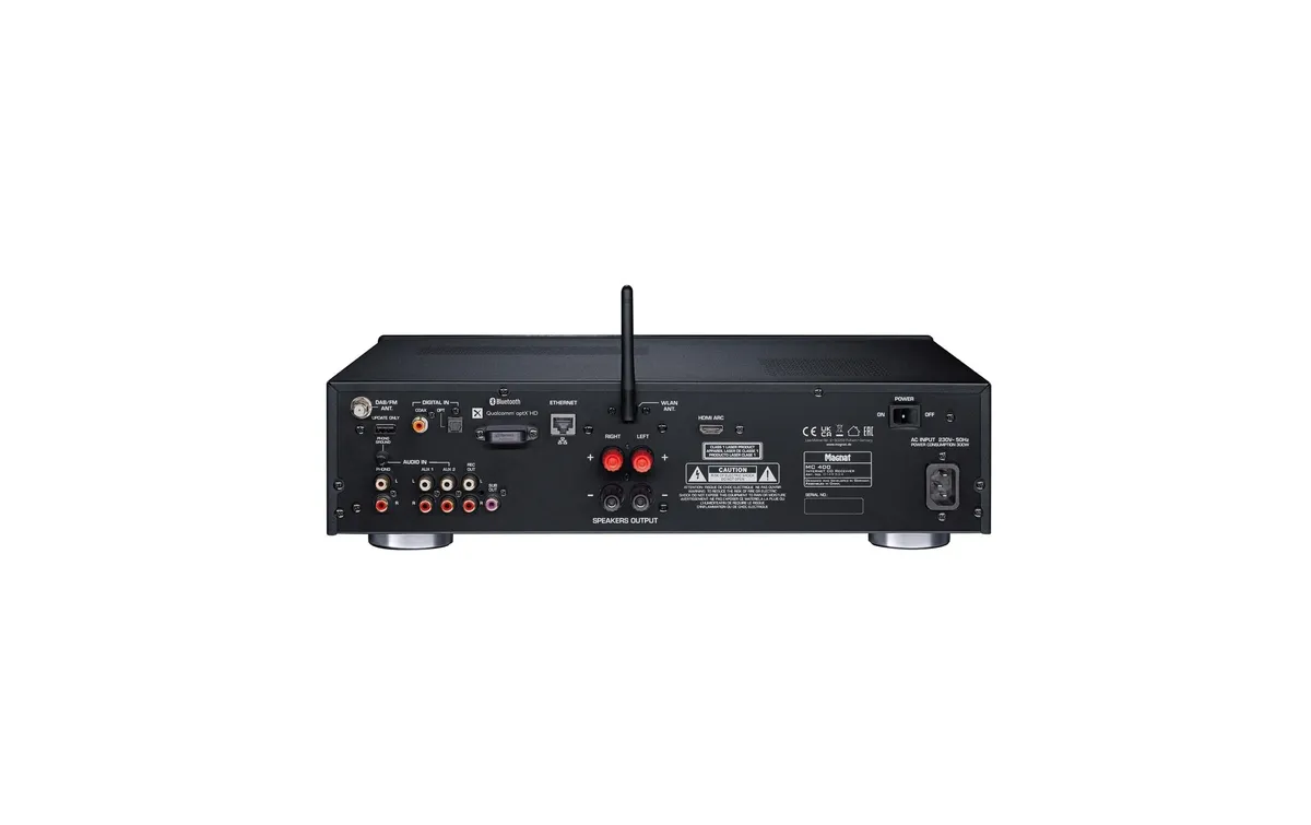 Magnat Stereo-Receiver MC 400 Schwarz Magnat Stereo-Receiver MC 400 Schwarz