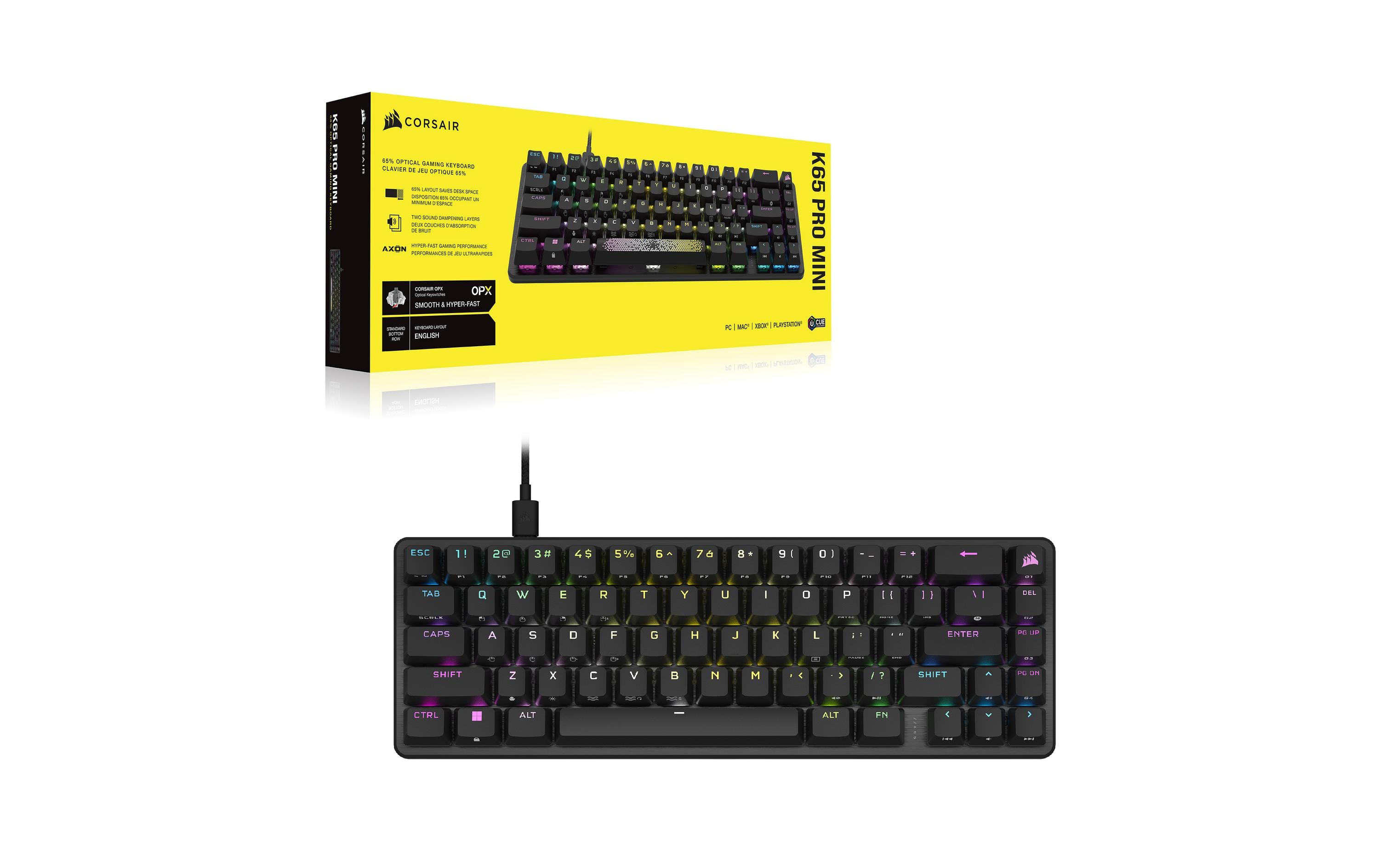Corsair Gaming-Tastatur K65 Pro Mini