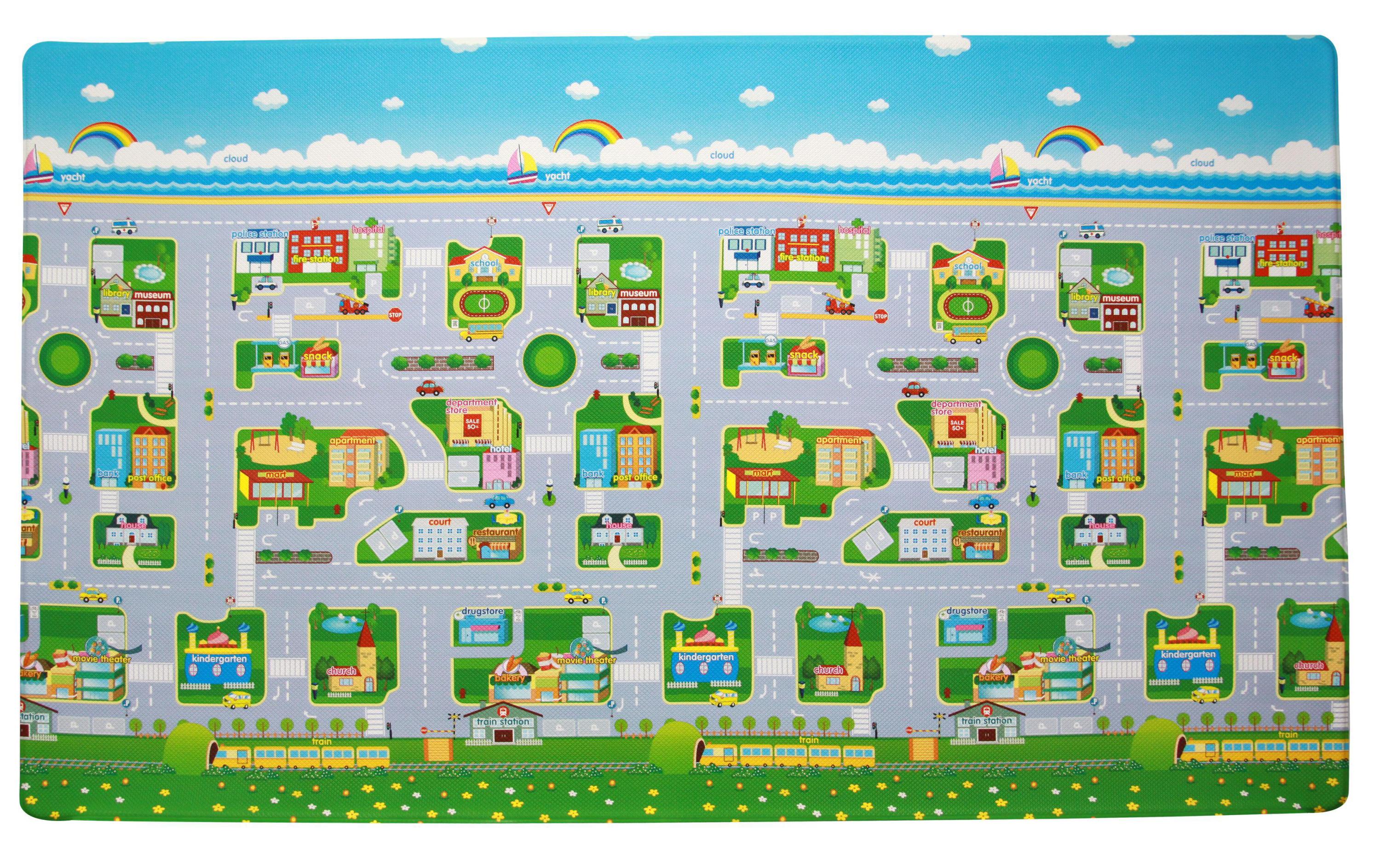 Dwinguler Spielmatte Animal Orchestra, 190 x 130 cm