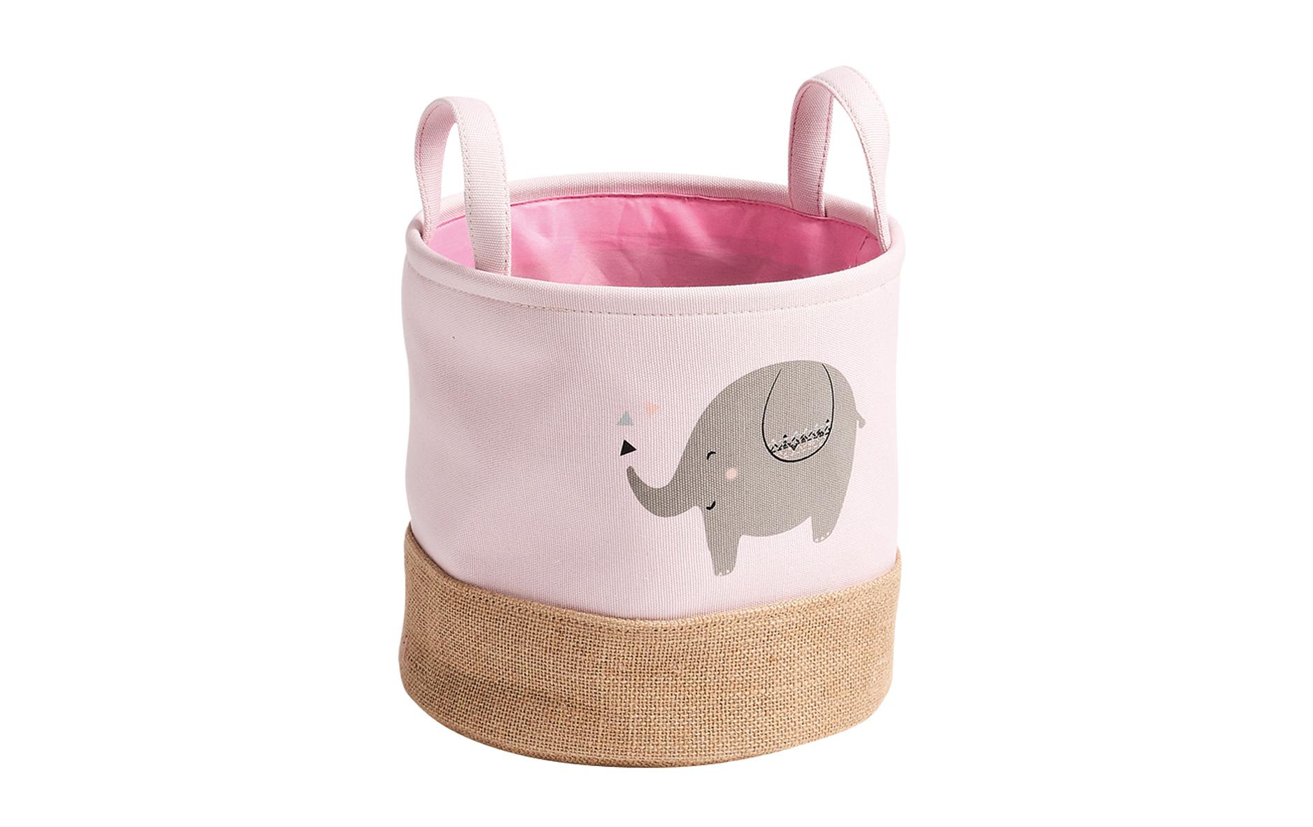 Zeller Present Spielzeugkorb Elefant 30 x 30 x 29 cm Zeller Present Spielzeugkorb Elefant 30 x 30 x 29 cm