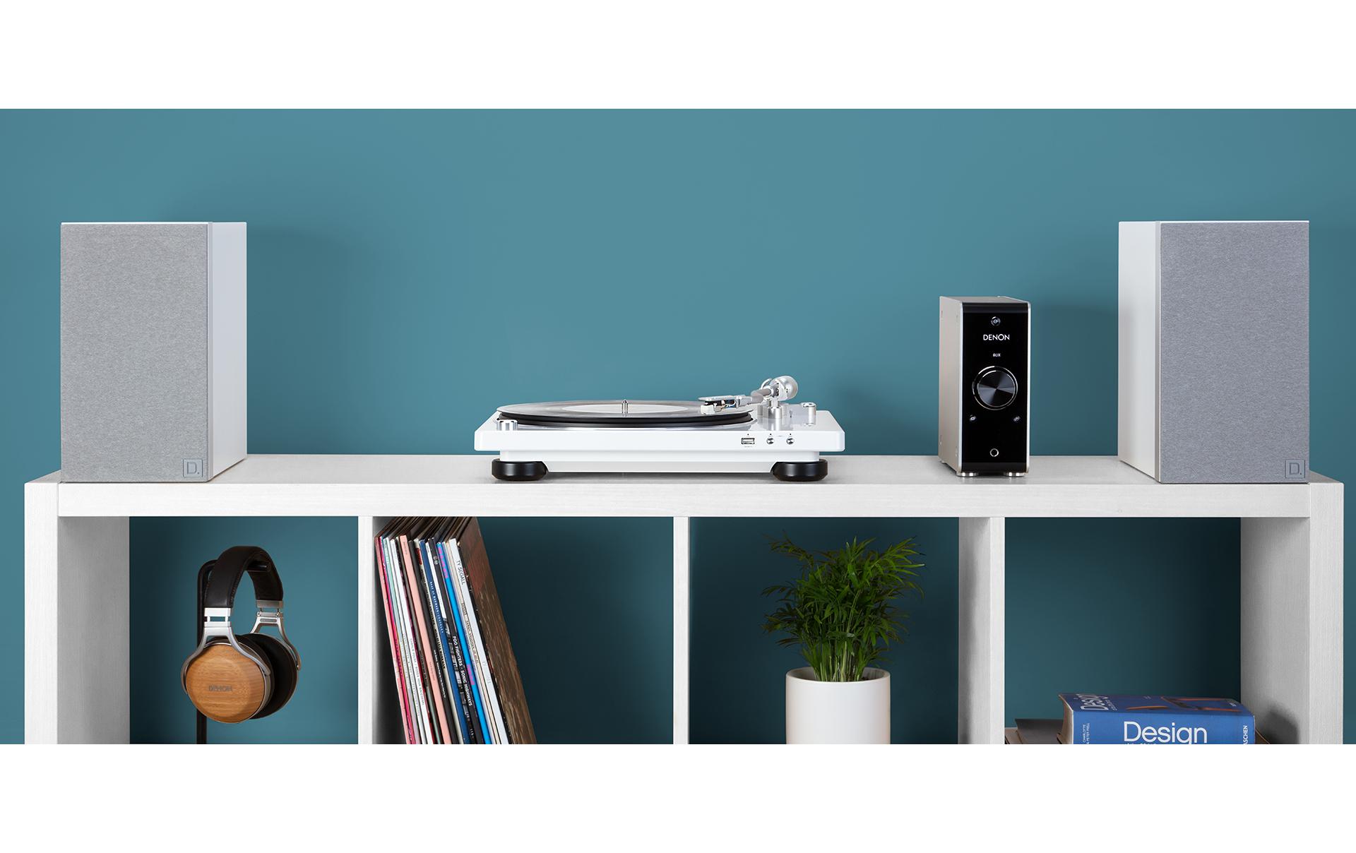 Denon Plattenspieler Denon DP-450USB Weiss