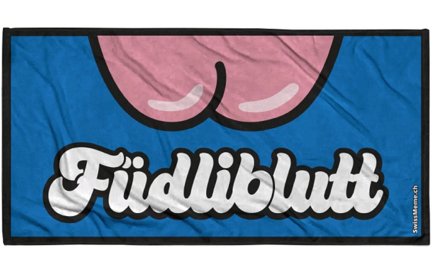 Swissmeme Badetuch Füdliblutt 76 x 152 cm