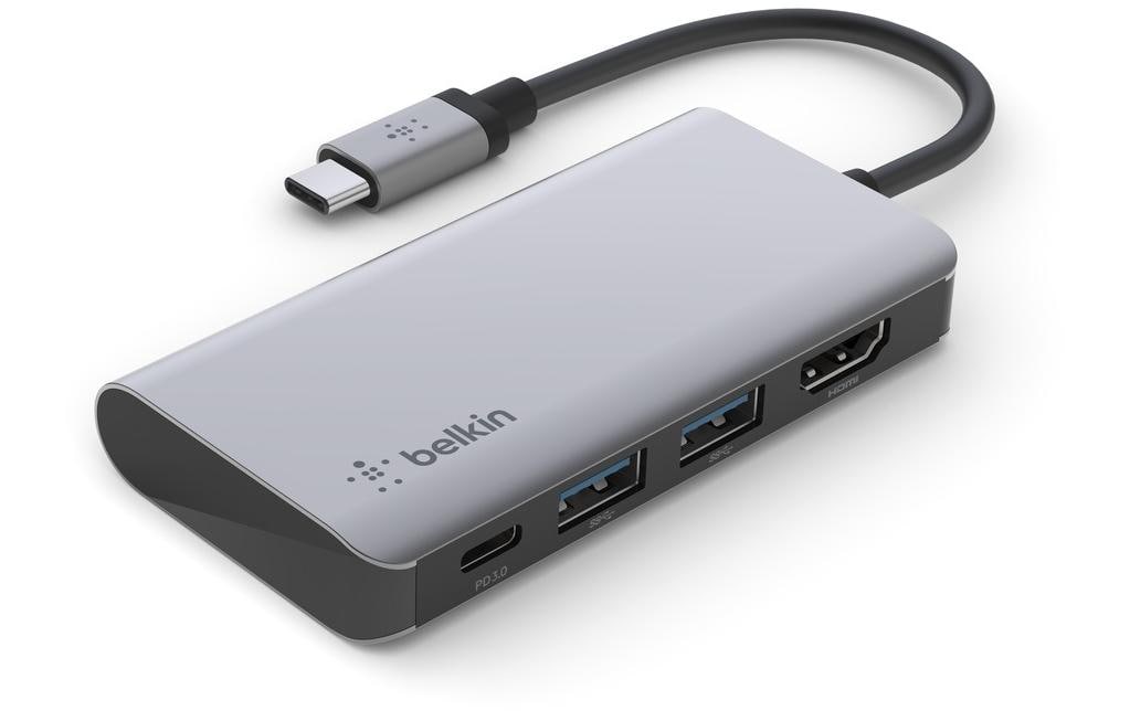 Belkin Dockingstation USB-C Multiport 4-in-1 Belkin Dockingstation USB-C Multiport 4-in-1