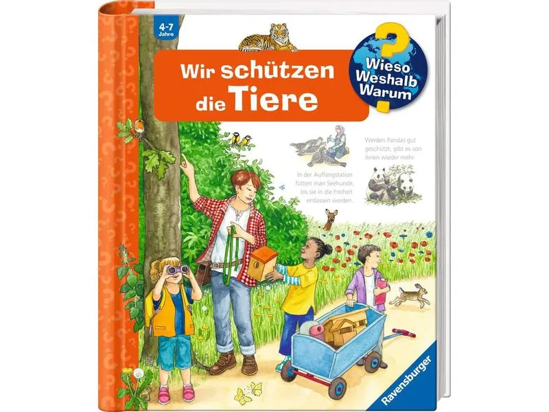 Ravensburger Kinder-Sachbuch WWW: Wir schützen die Tiere