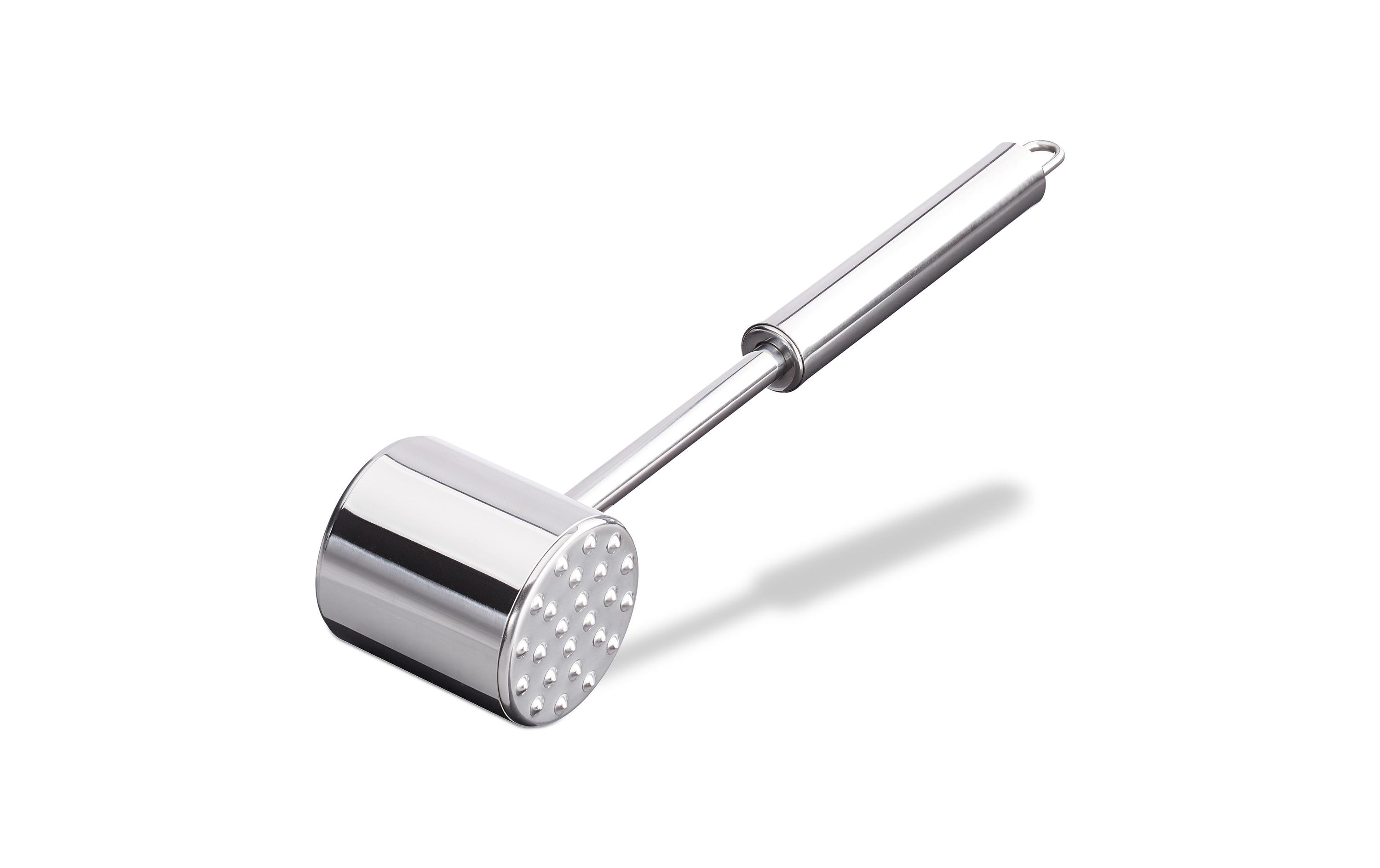 relaxdays Fleischklopfer Silber relaxdays Fleischklopfer Silber