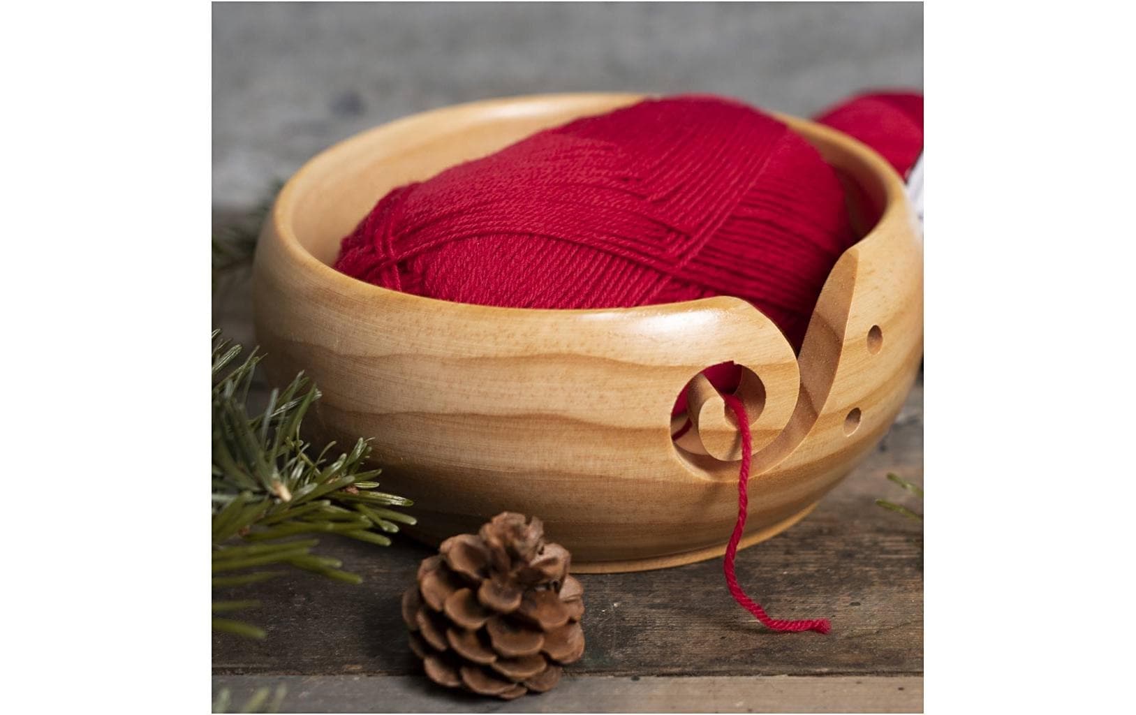 Creativ Company Wollknäulhalter aus Holz ⌀ 15 cm