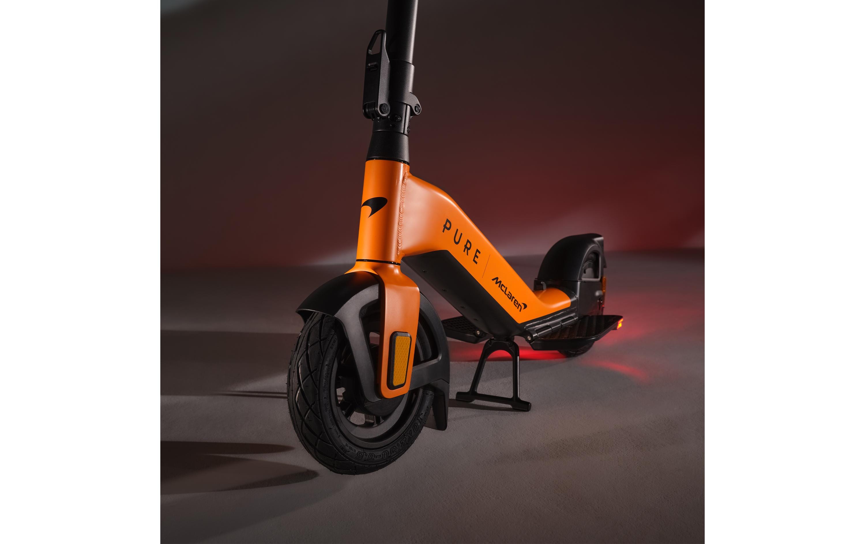 Pure Electric E-Scooter x Mac Laren Papaya