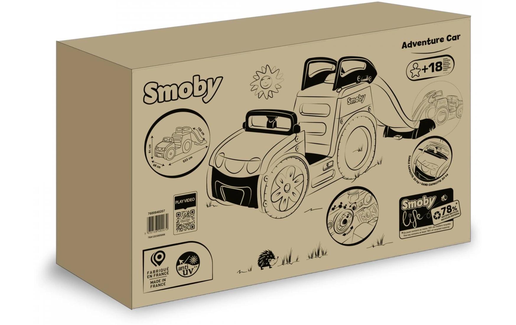 Smoby Spielauto Life Abenteuer