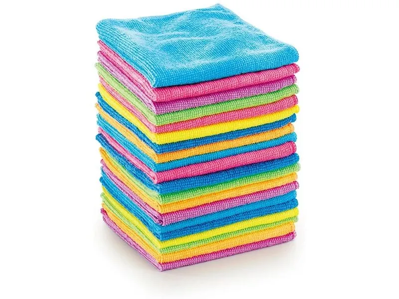 CLEANmaxx Mikrofaser-Reinigungstuch 30 Stück, Mehrfarbig CLEANmaxx Mikrofaser-Reinigungstuch 30 Stück, Mehrfarbig