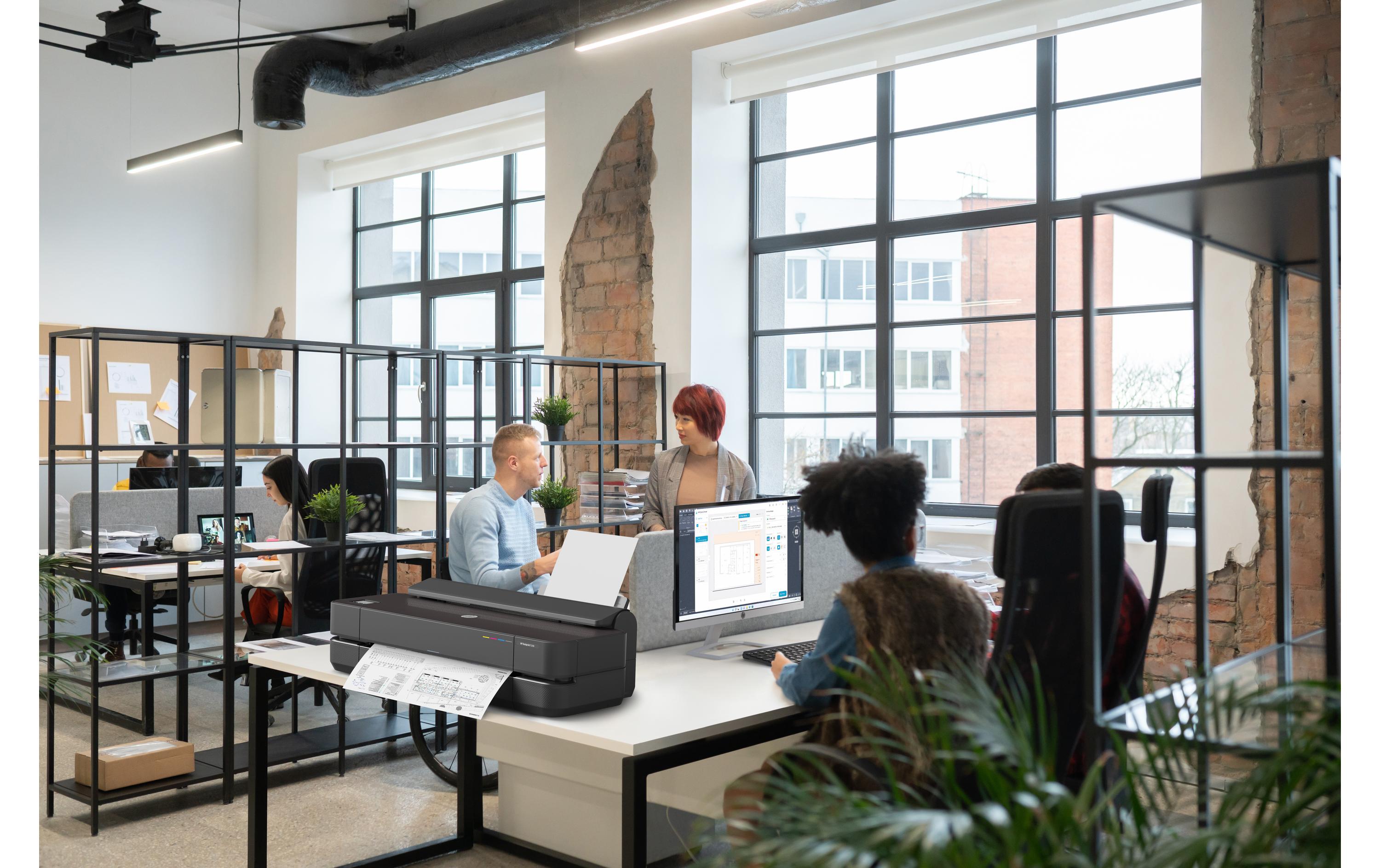 HP Grossformatdrucker DesignJet T870 24-Zoll