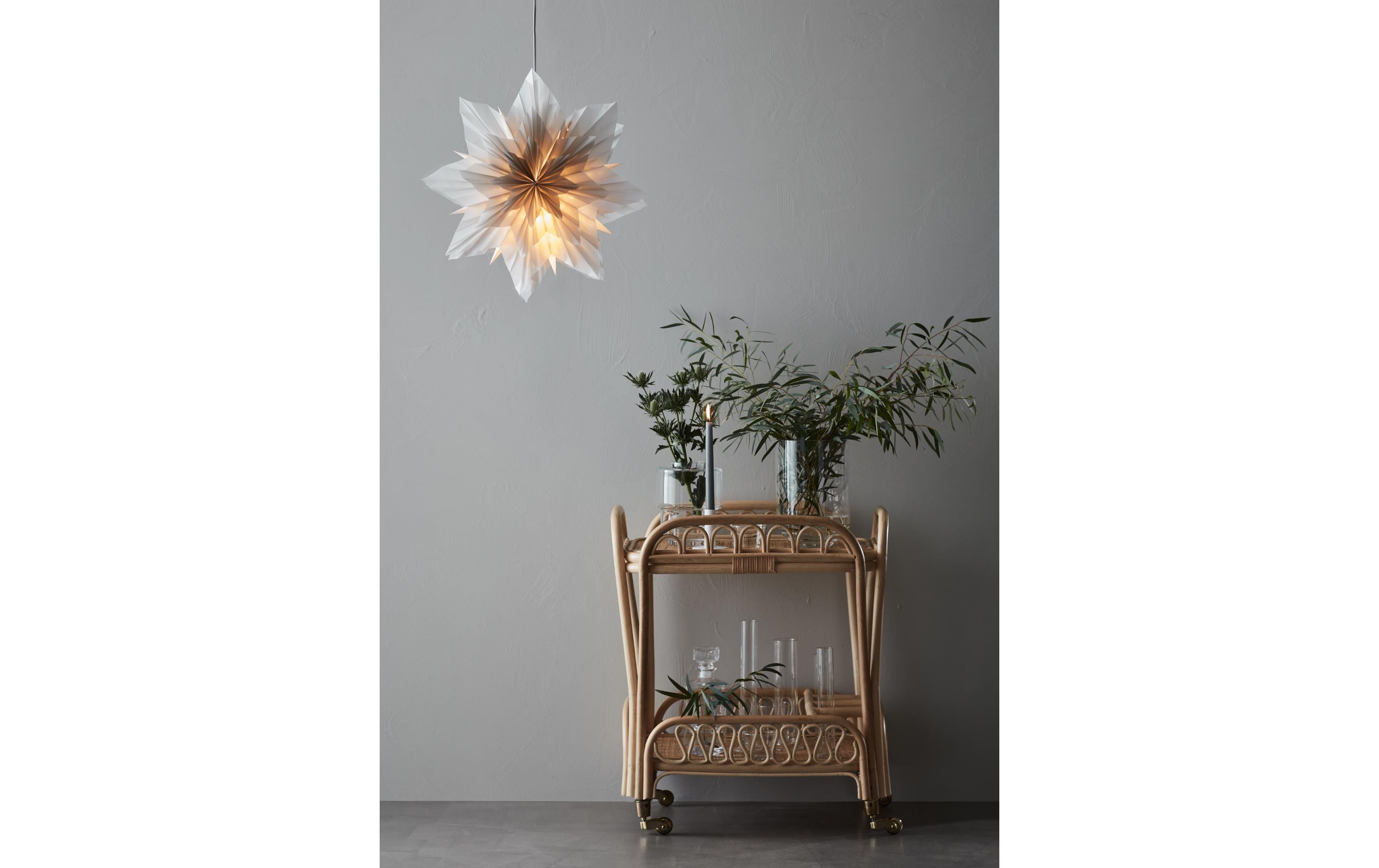 Markslöjd Fensterhänger Neela, LED E14 6W, Ø 45 cm, Grau