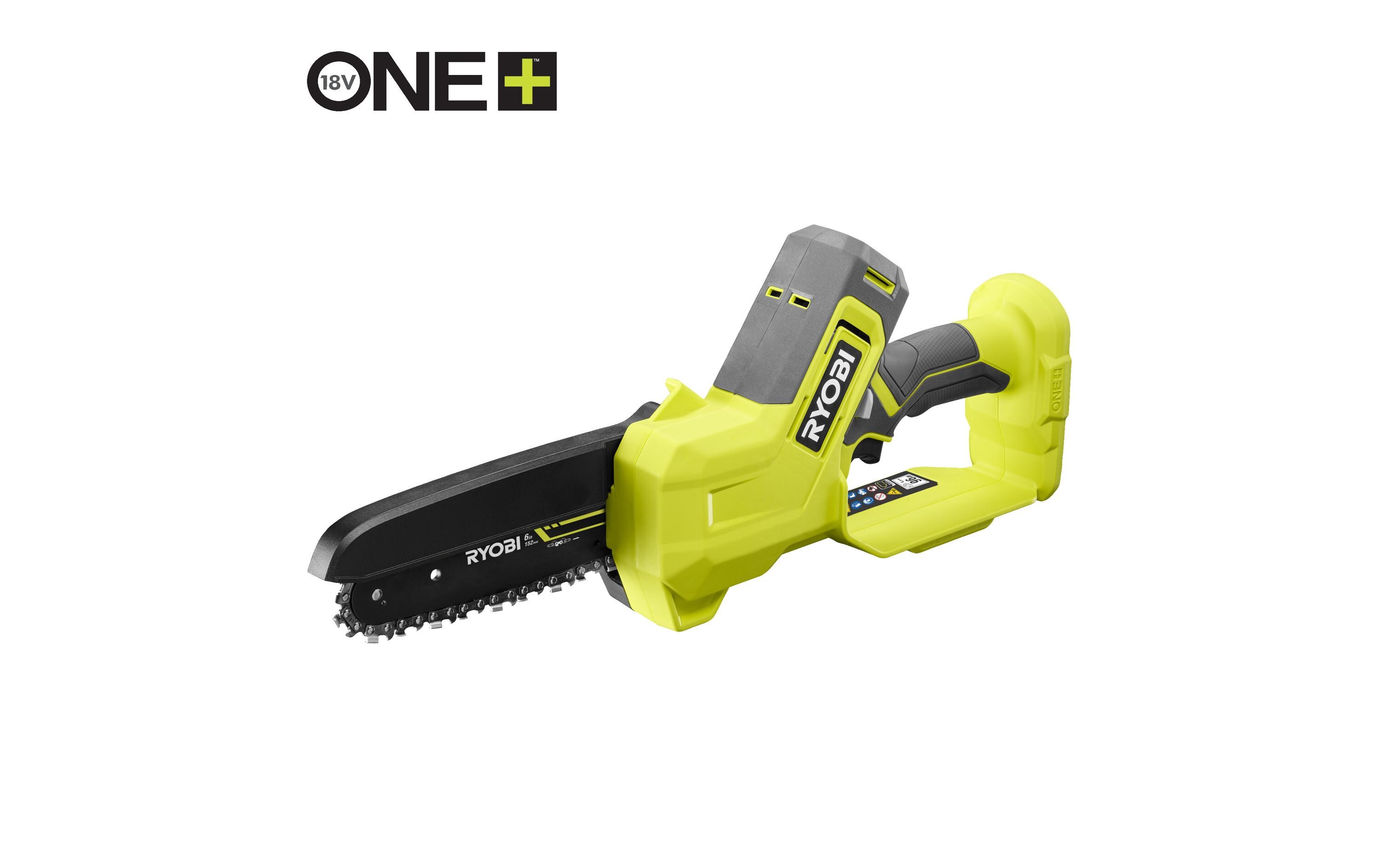 RYOBI Akku-Kettensäge 18 V, 15 cm, ohne Akku und Ladegerät