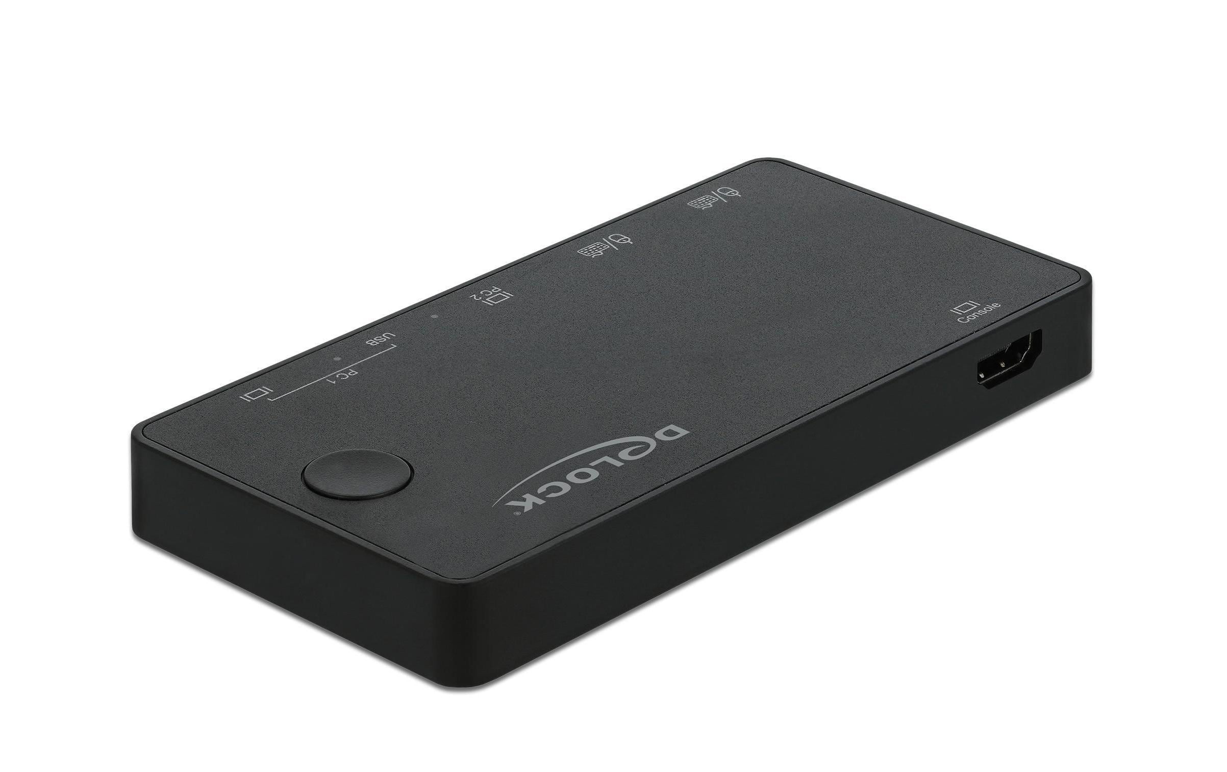 Delock KVM Switch 2 Port HDMI/USB-C 4K/60Hz Delock KVM Switch 2 Port HDMI/USB-C 4K/60Hz