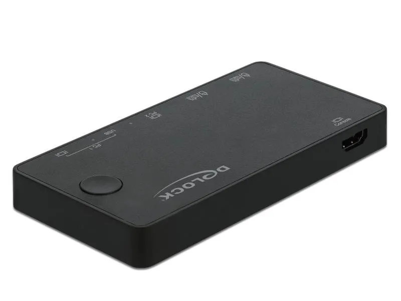 Delock KVM Switch 2 Port HDMI/USB-C 4K/60Hz Delock KVM Switch 2 Port HDMI/USB-C 4K/60Hz