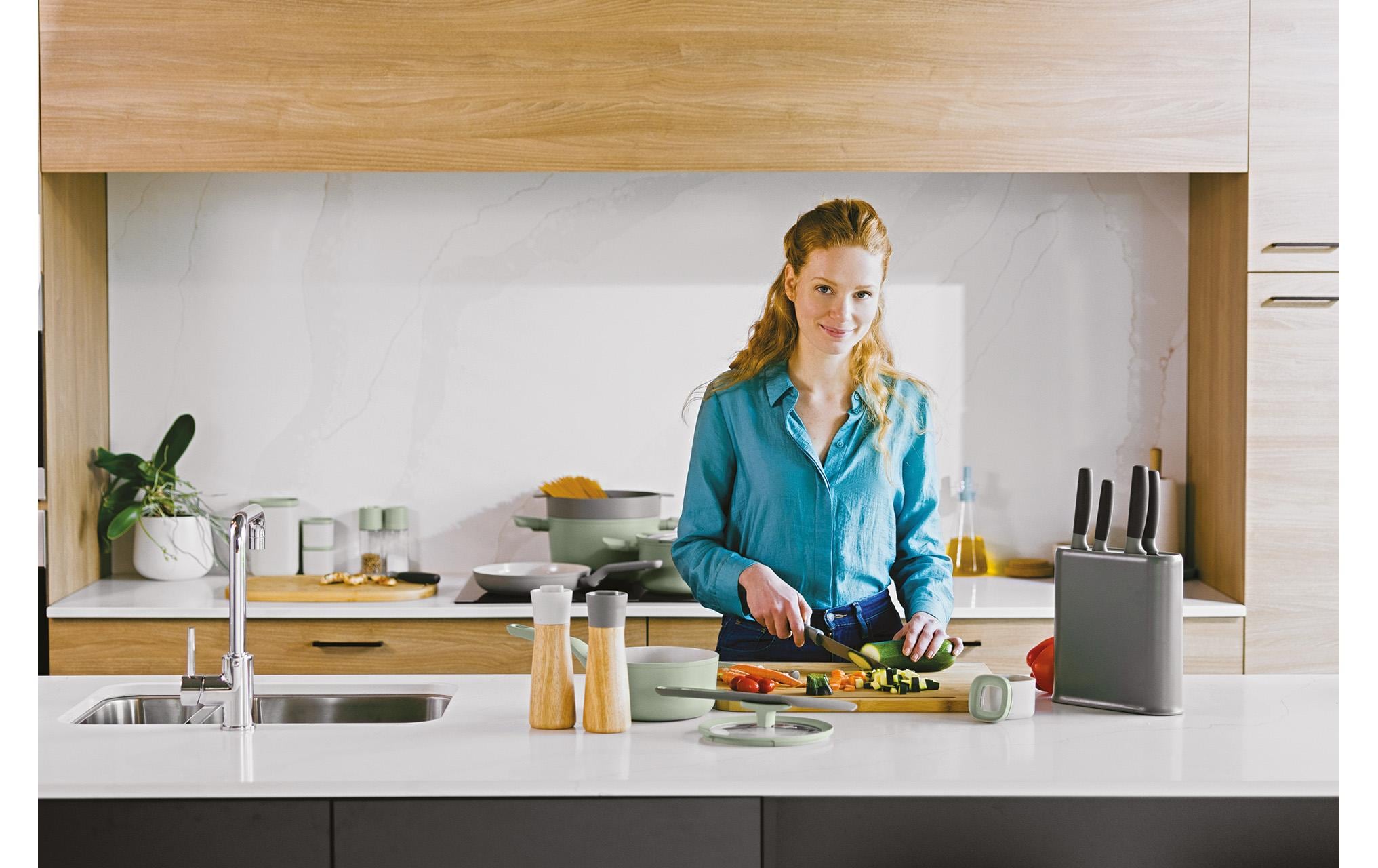 BergHOFF Gewürzmühle Leo Balance Moonmist 20.8 cm, Grau