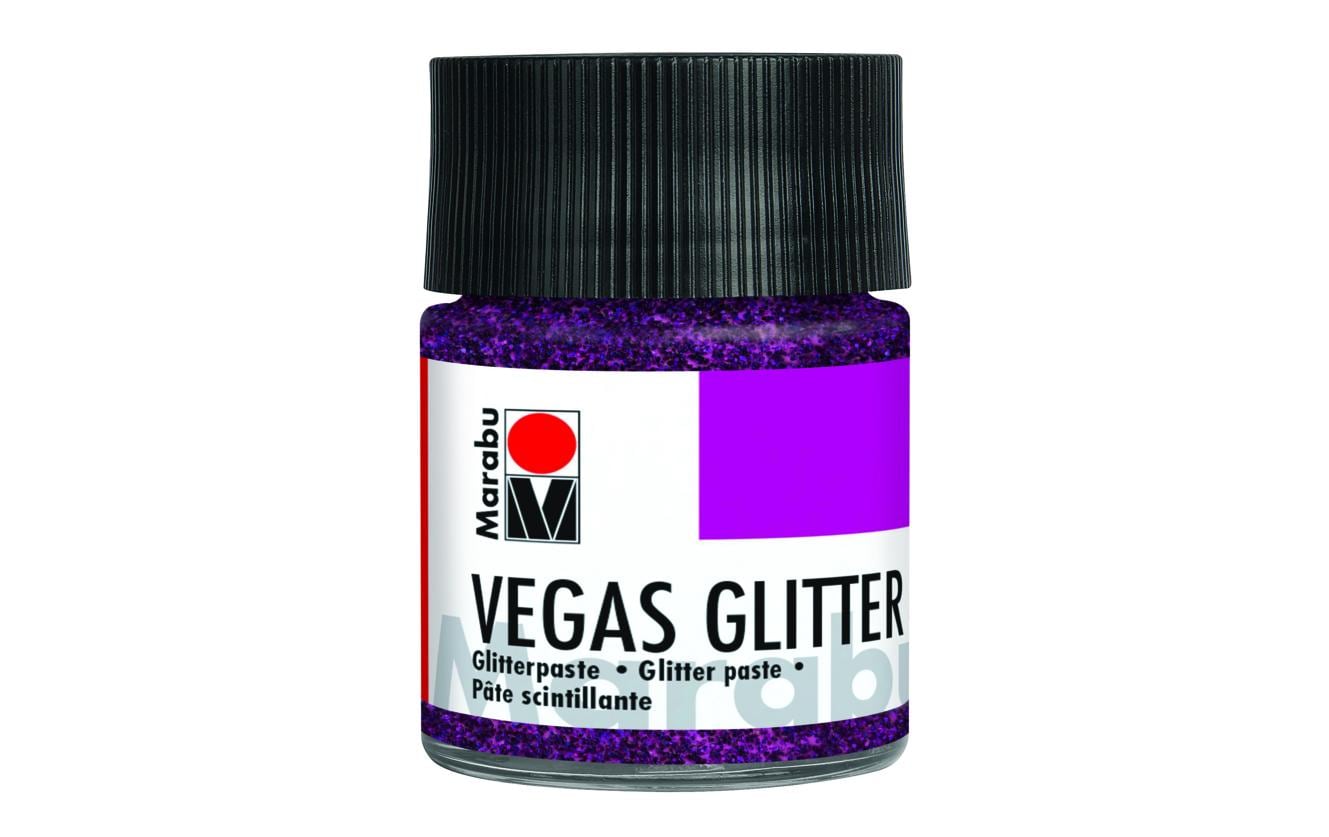 Marabu Glitzerpaste Vegas Violettt 50 ml