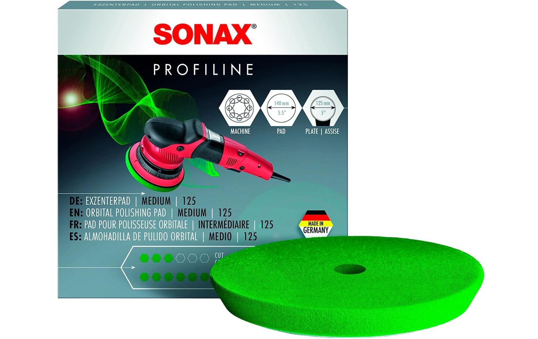 Sonax PROFILINE Exzenter-Polierpad, medium, Ø 143 mm