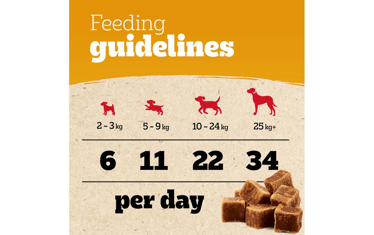 Pedigree Kausnack Ranchos Cubes Huhn 70 g Pedigree Kausnack Ranchos Cubes Huhn 70 g