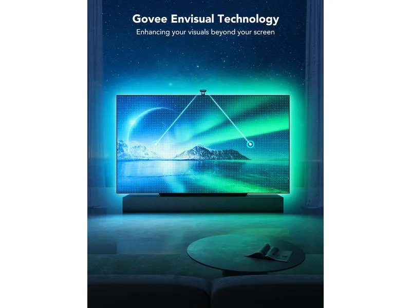 Govee Envisual TV Backlight T2, 55-65, RGBIC, WiFi, BT Govee Envisual TV Backlight T2, 55-65, RGBIC, WiFi, BT