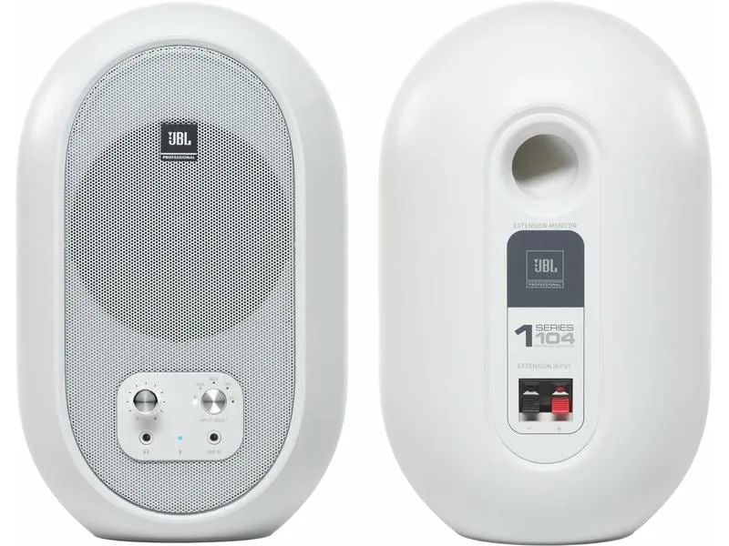 JBL Professional Studiomonitore One Series 104-BTW Weiss JBL Professional Studiomonitore One Series 104-BTW Weiss