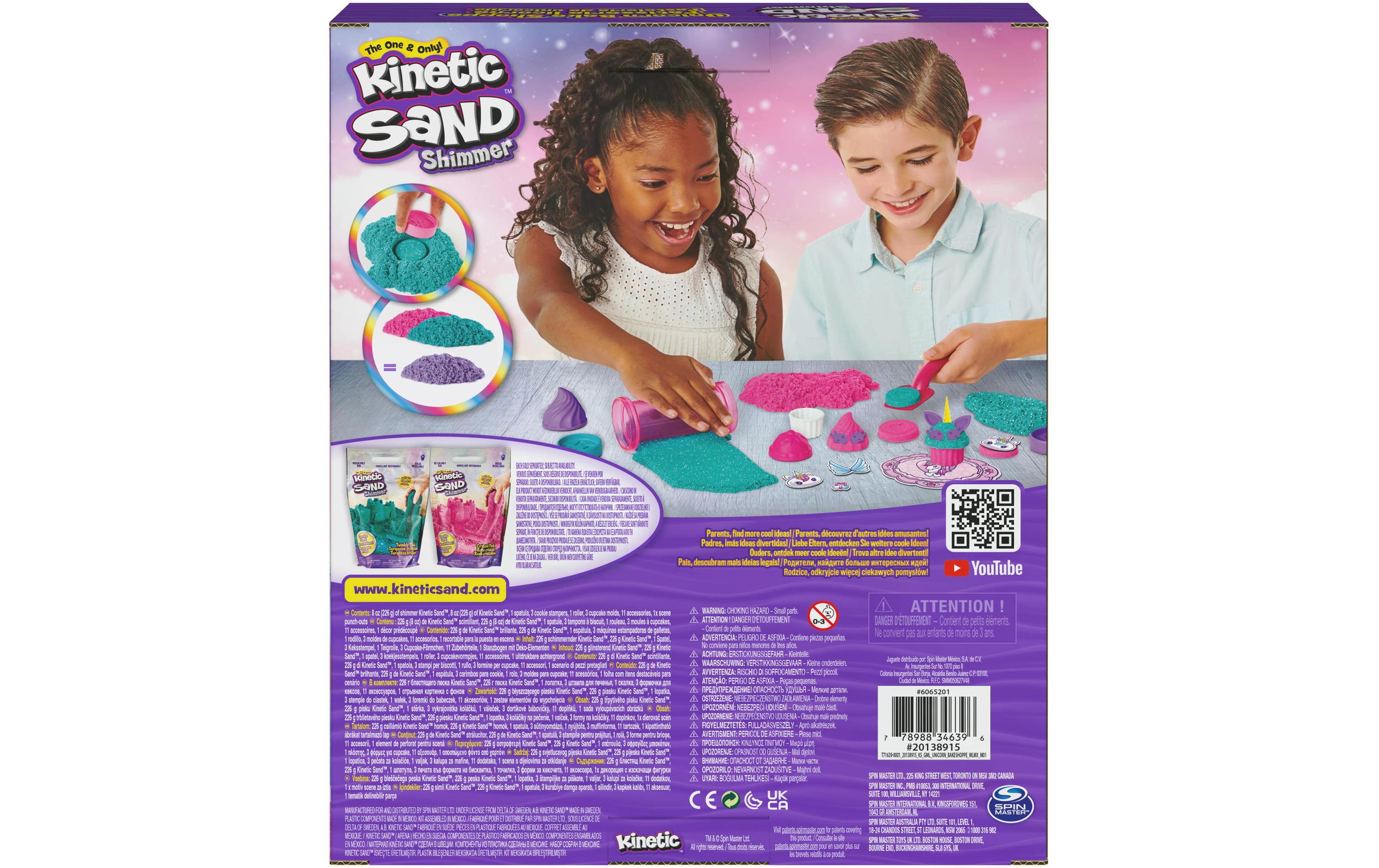 Spinmaster Sand Kinetic Unicorn Bake Shoppe