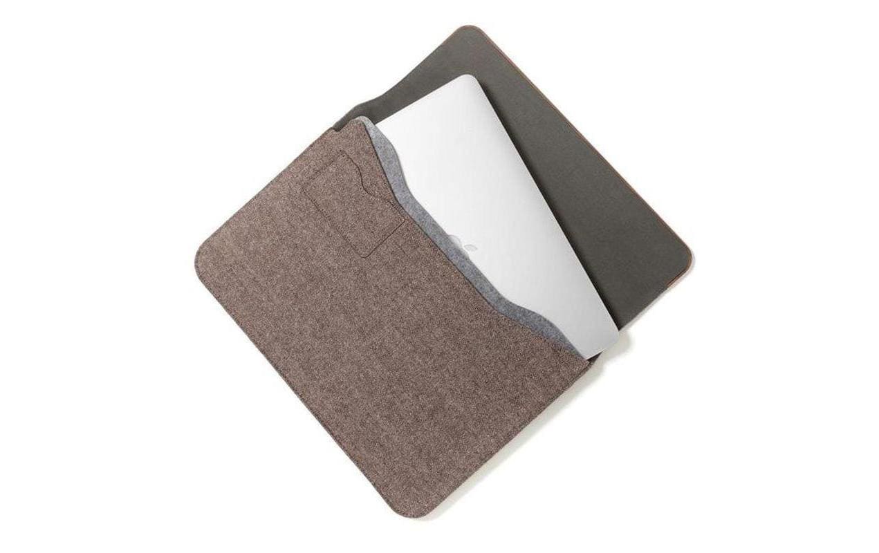 Woodcessories Notebook-Sleeve EcoPouch Wollstoff MacBook 11 12 13