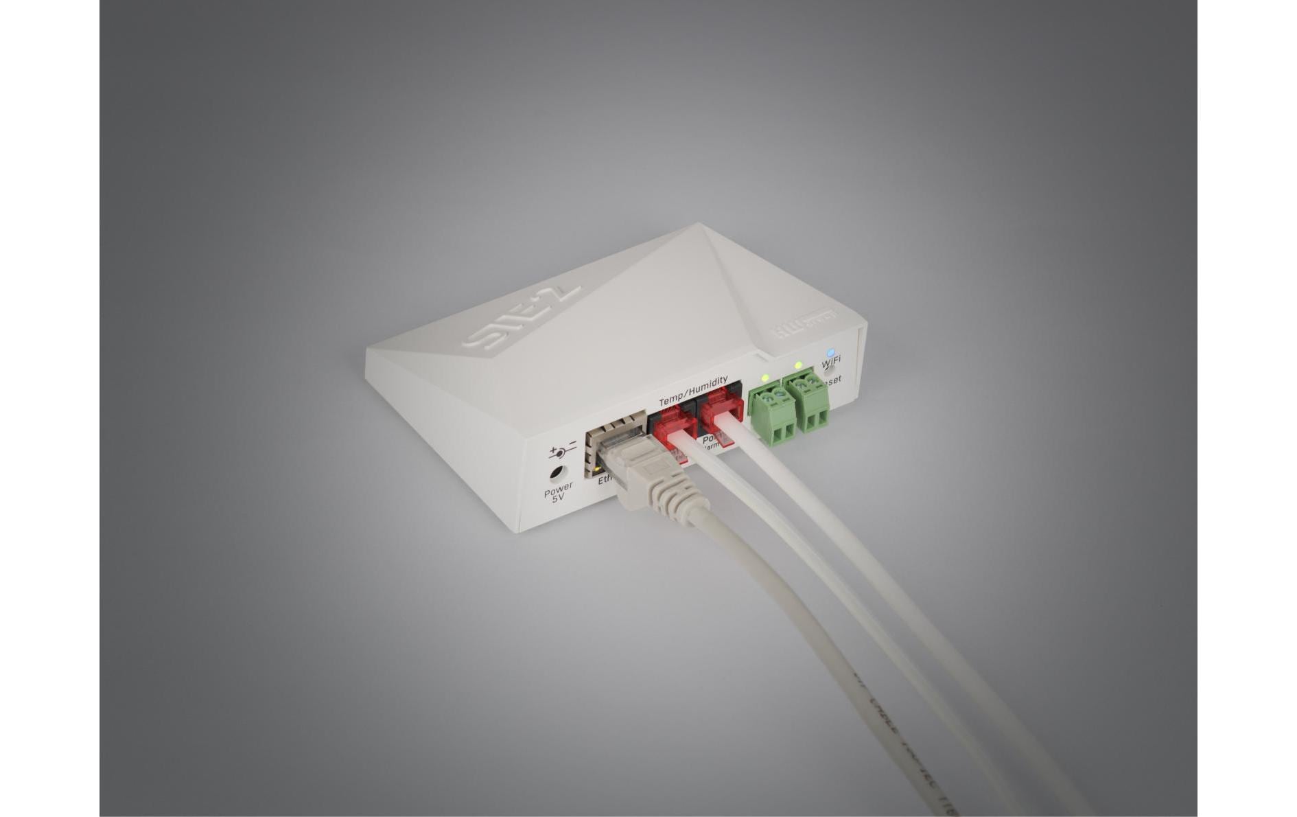 HWgroup Temperatur-Sensor SNMP, WLAN, PoE HWg-STE2-R2-Kit