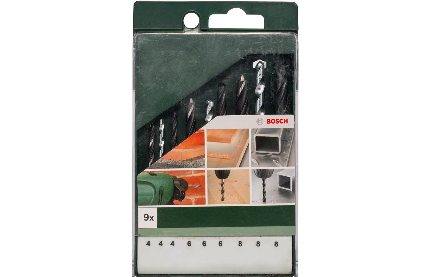 Bosch Bohrer-Set 9-teilig
