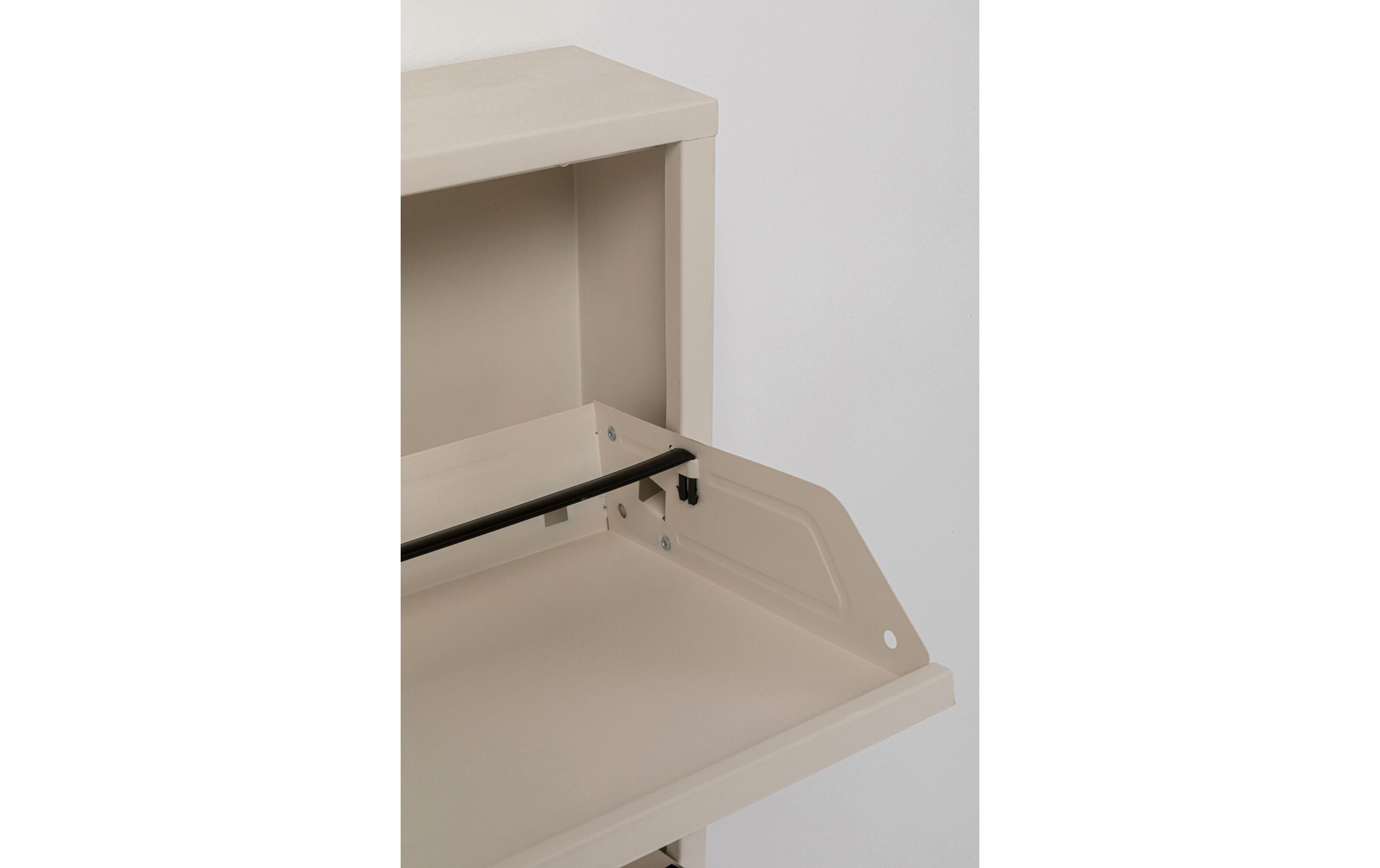 Kare Schuhschrank Caruso 100 x 50 cm, Crème