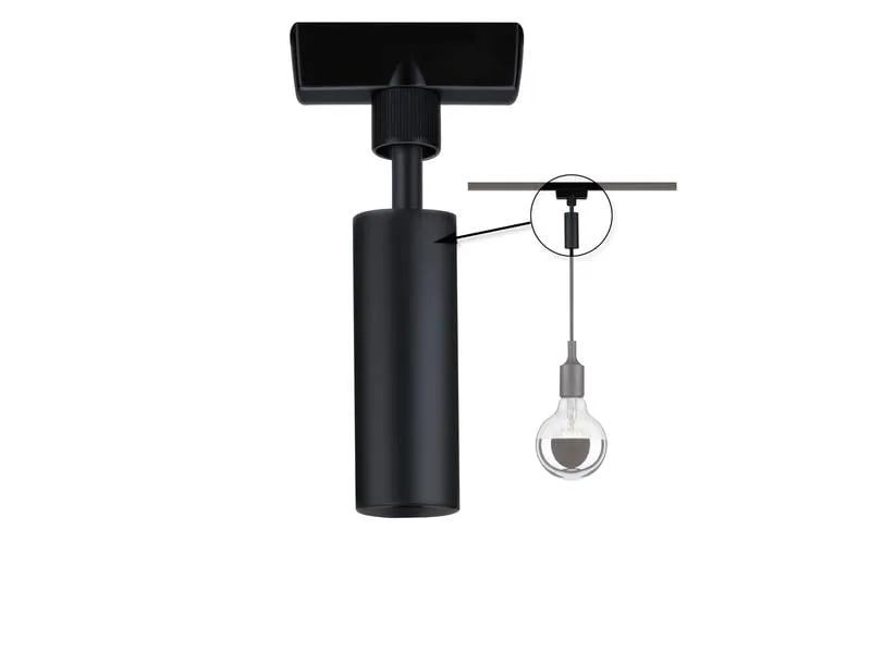 Paulmann URail Universal Pendel Adapter, Schwarz Paulmann URail Universal Pendel Adapter, Schwarz