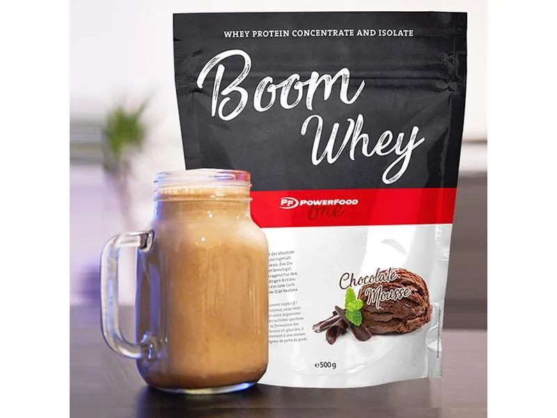 PowerFood One Pulver One Boom Whey Erdbeere 1000 g PowerFood One Pulver One Boom Whey Erdbeere 1000 g