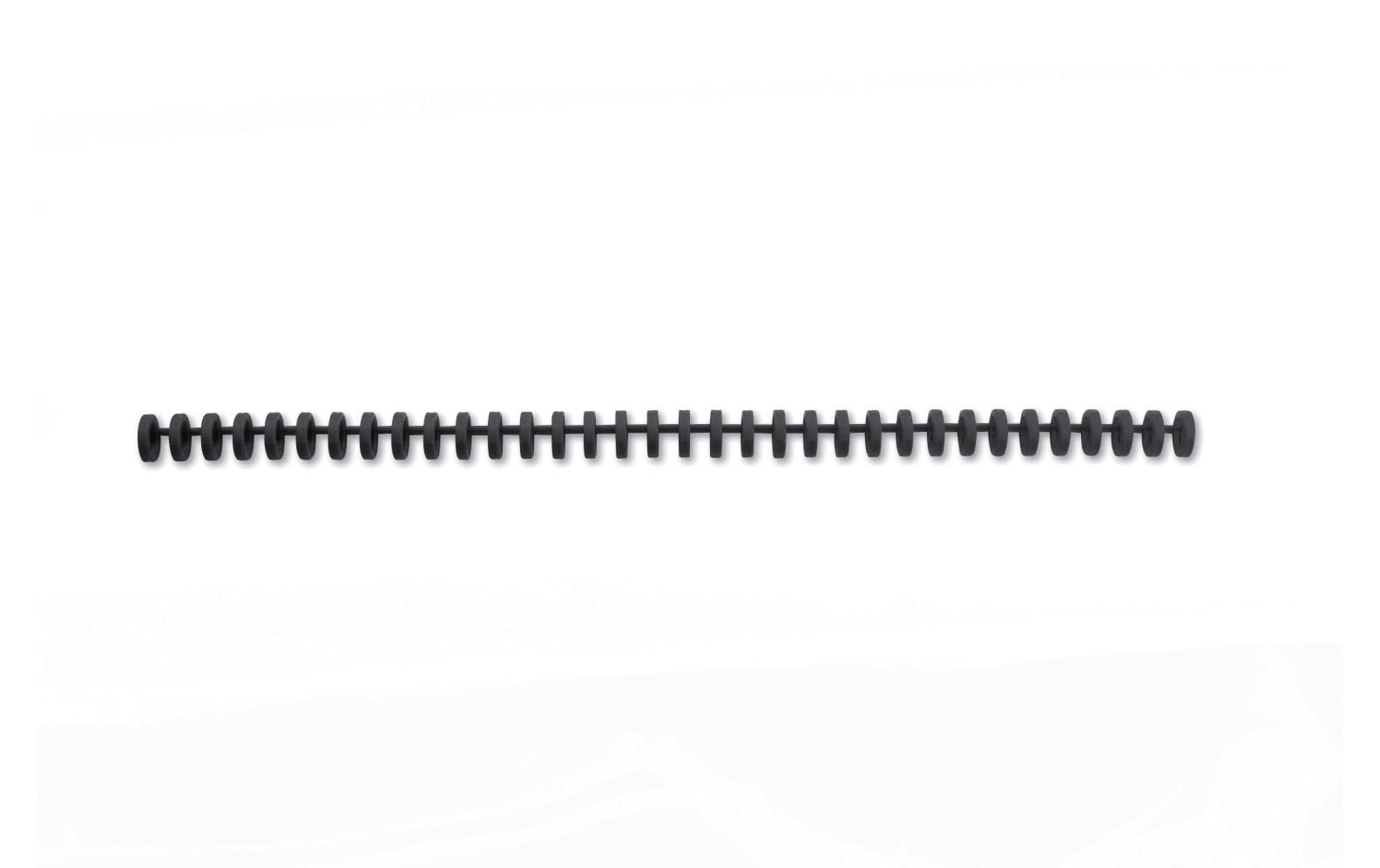 GBC Binderücken ClickBind 12 mm Schwarz, 50 Stück