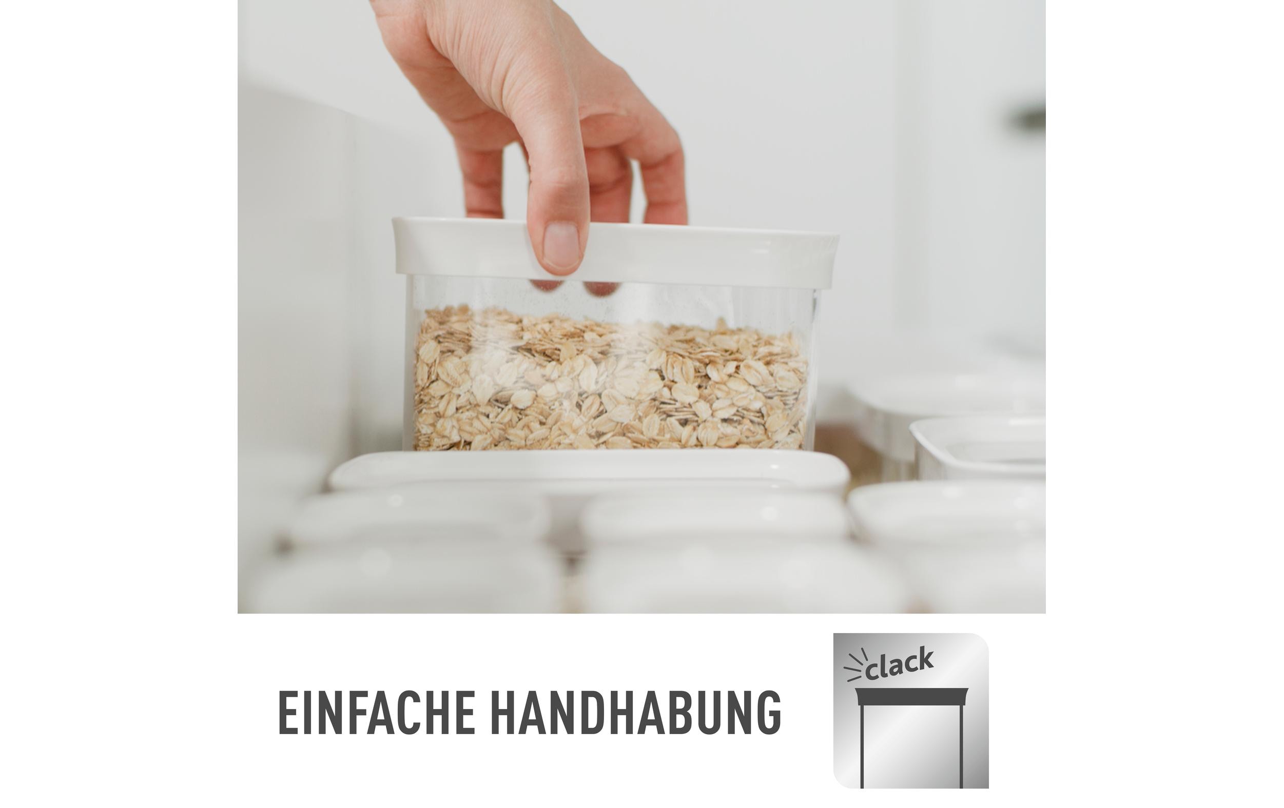 Emsa Vorratsdose Optima 5 Stück, 6.25 l, Transparent