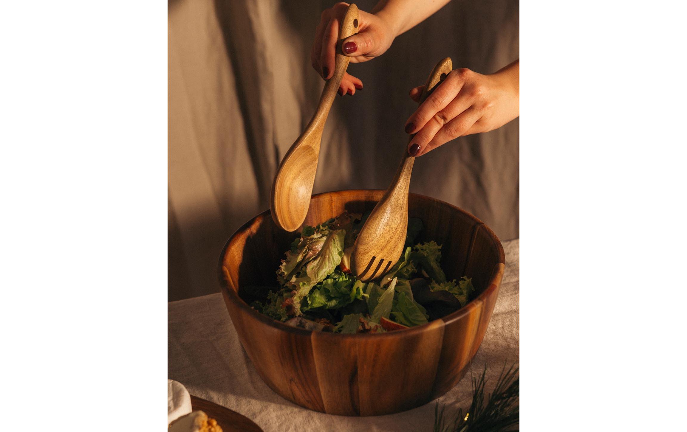 Esmée Salatbesteck Nature