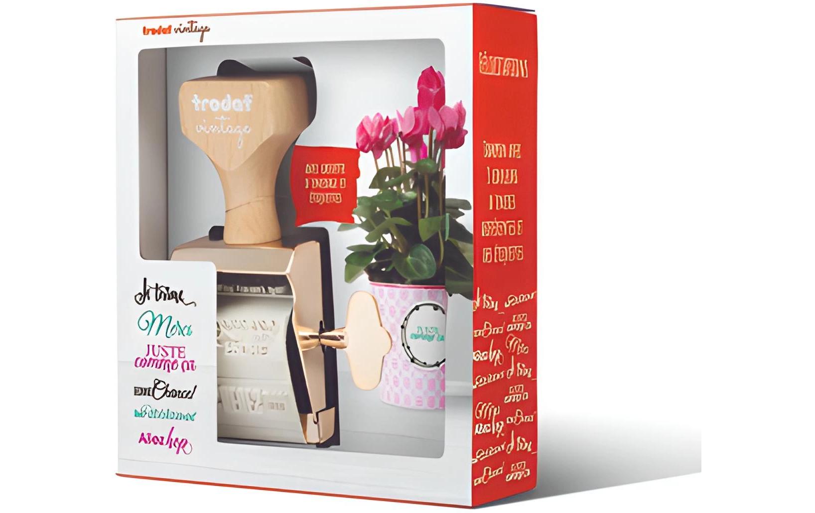 Trodat Stempel Vintage «Félicitations»