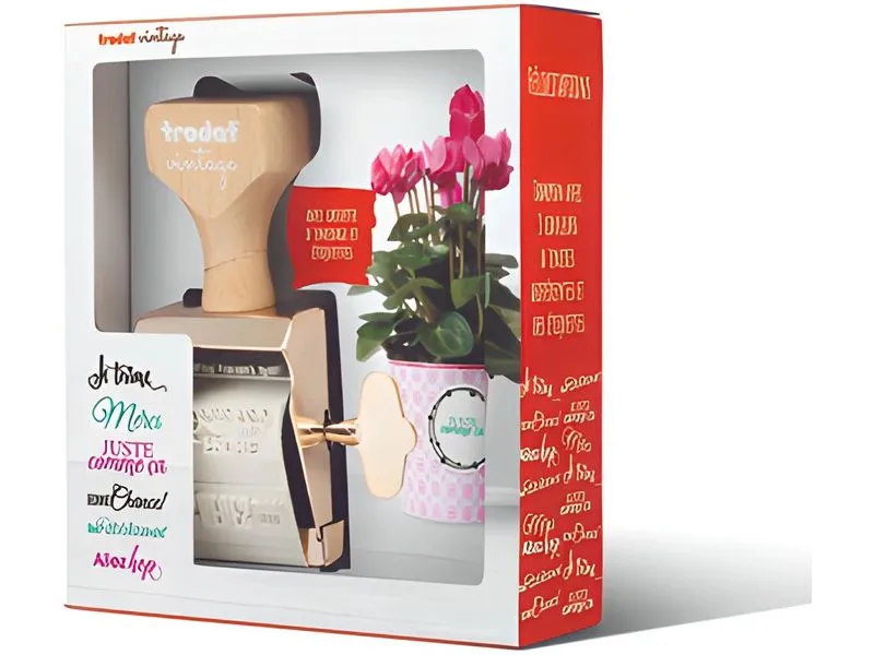 Trodat Stempel Vintage «Félicitations»