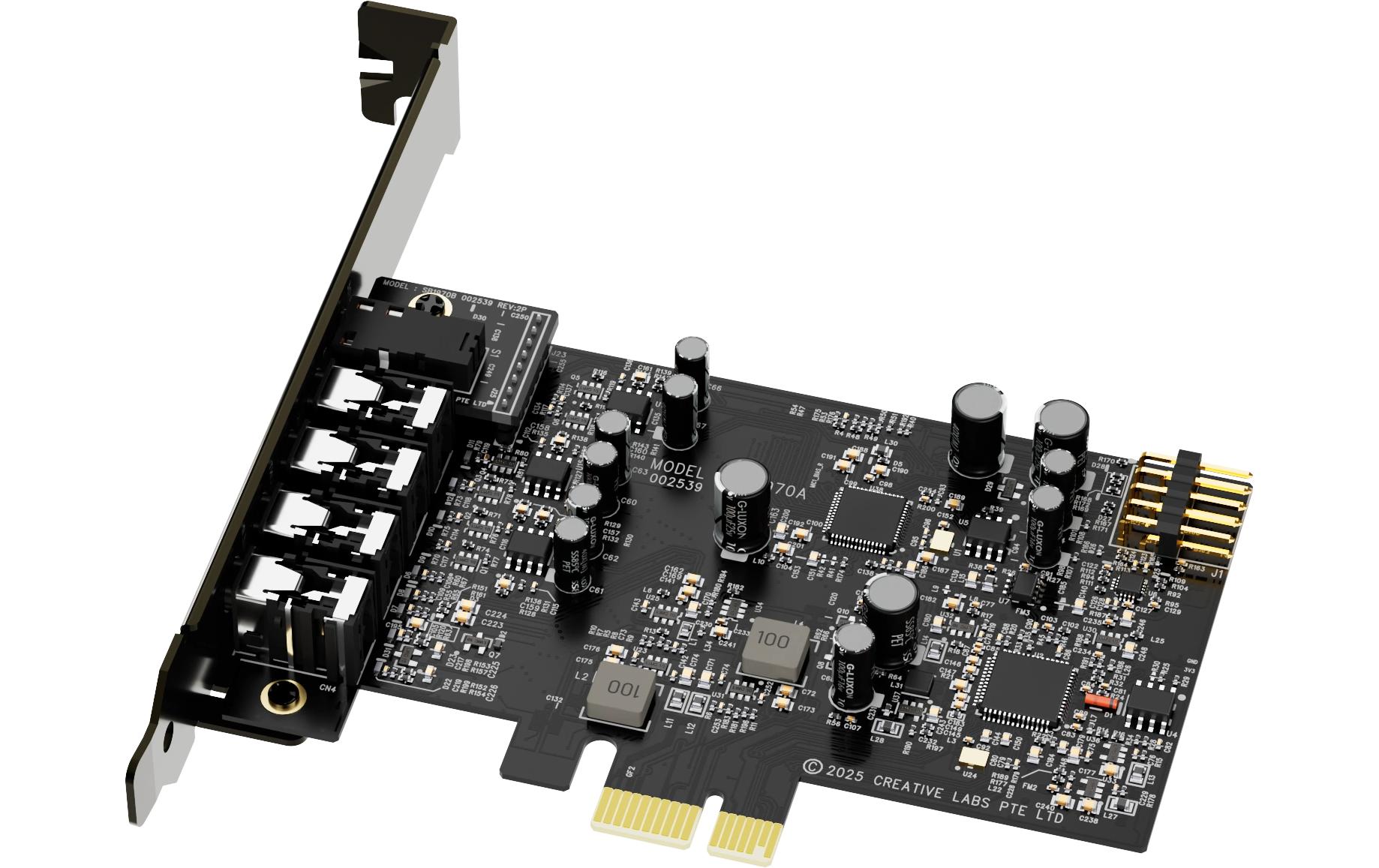 CREATIVE Soundkarte Sound Blaster Audigy FX PCI-Express CREATIVE Soundkarte Sound Blaster Audigy FX PCI-Express
