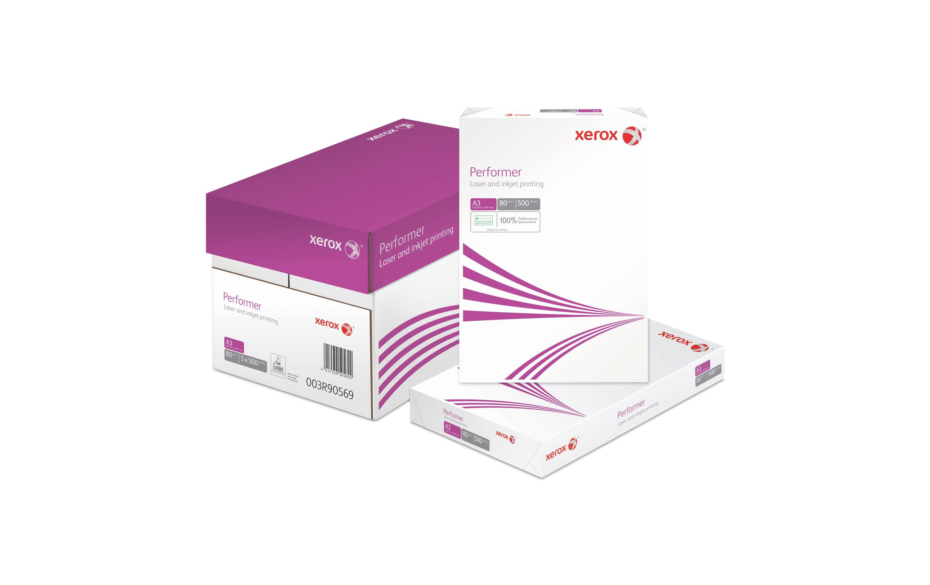 Antalis Kopierpapier Xerox Performer A3, Weiss, 80 g/m², 2500 Blatt Antalis Kopierpapier Xerox Performer A3, Weiss, 80 g/m², 2500 Blatt