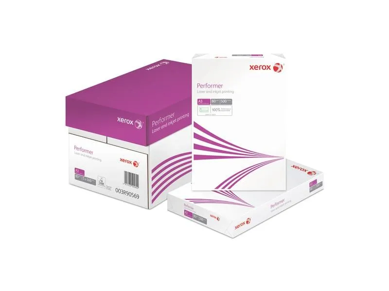Antalis Kopierpapier Xerox Performer A3, Weiss, 80 g/m², 2500 Blatt