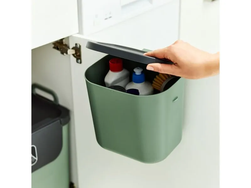 Rotho Recyclingbehälter Jive 99.2 l, Grün/Schwarz/Weiss Rotho Recyclingbehälter Jive 99.2 l, Grün/Schwarz/Weiss