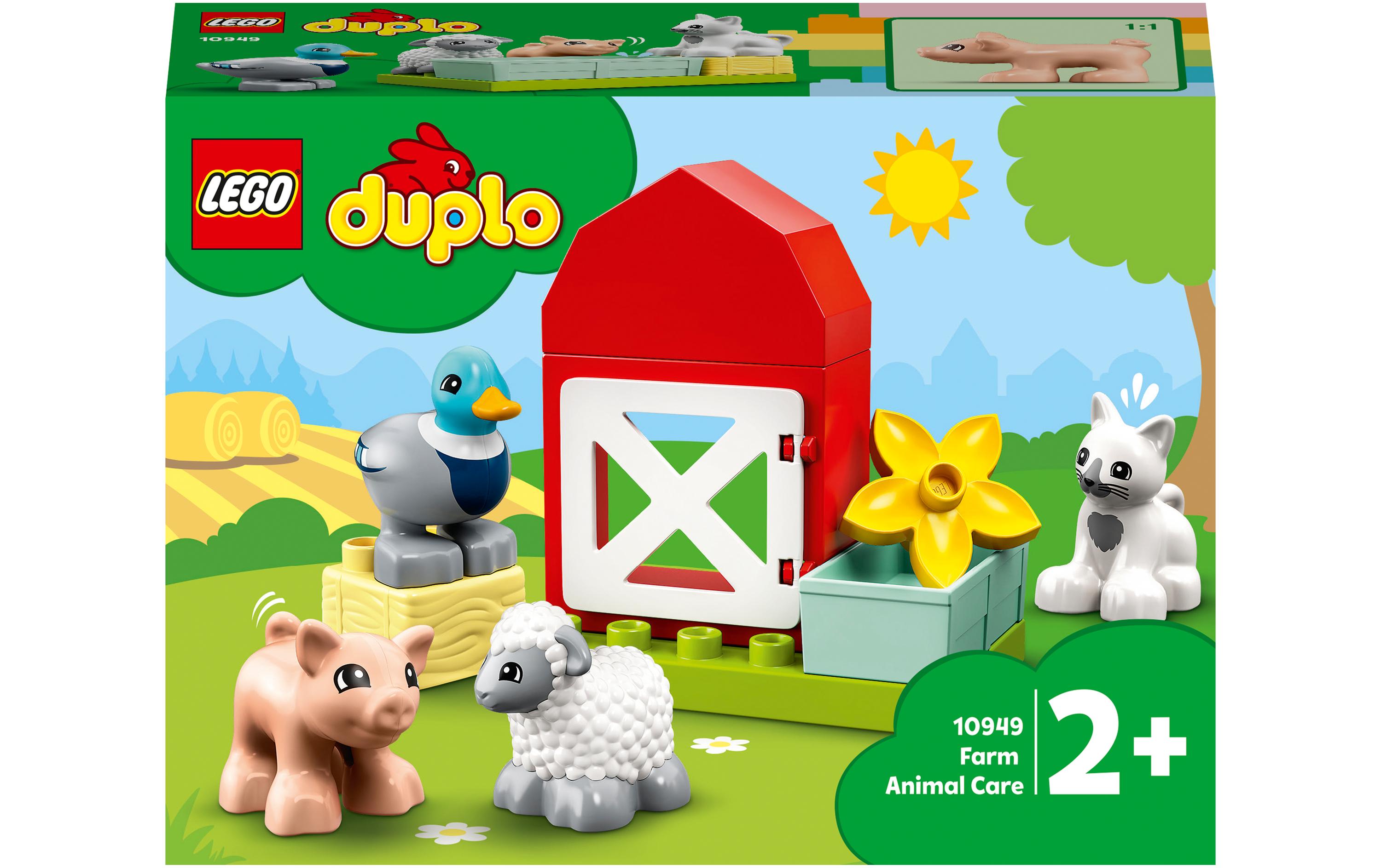 LEGO® DUPLO® Tierpflege auf dem Bauernhof 10949